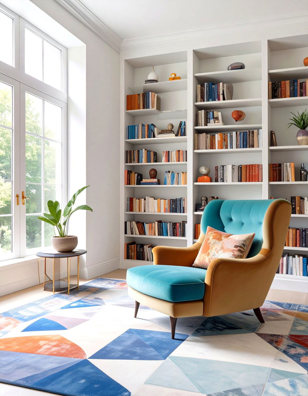 Maximalist Library and Study - 30 interior design training ideas