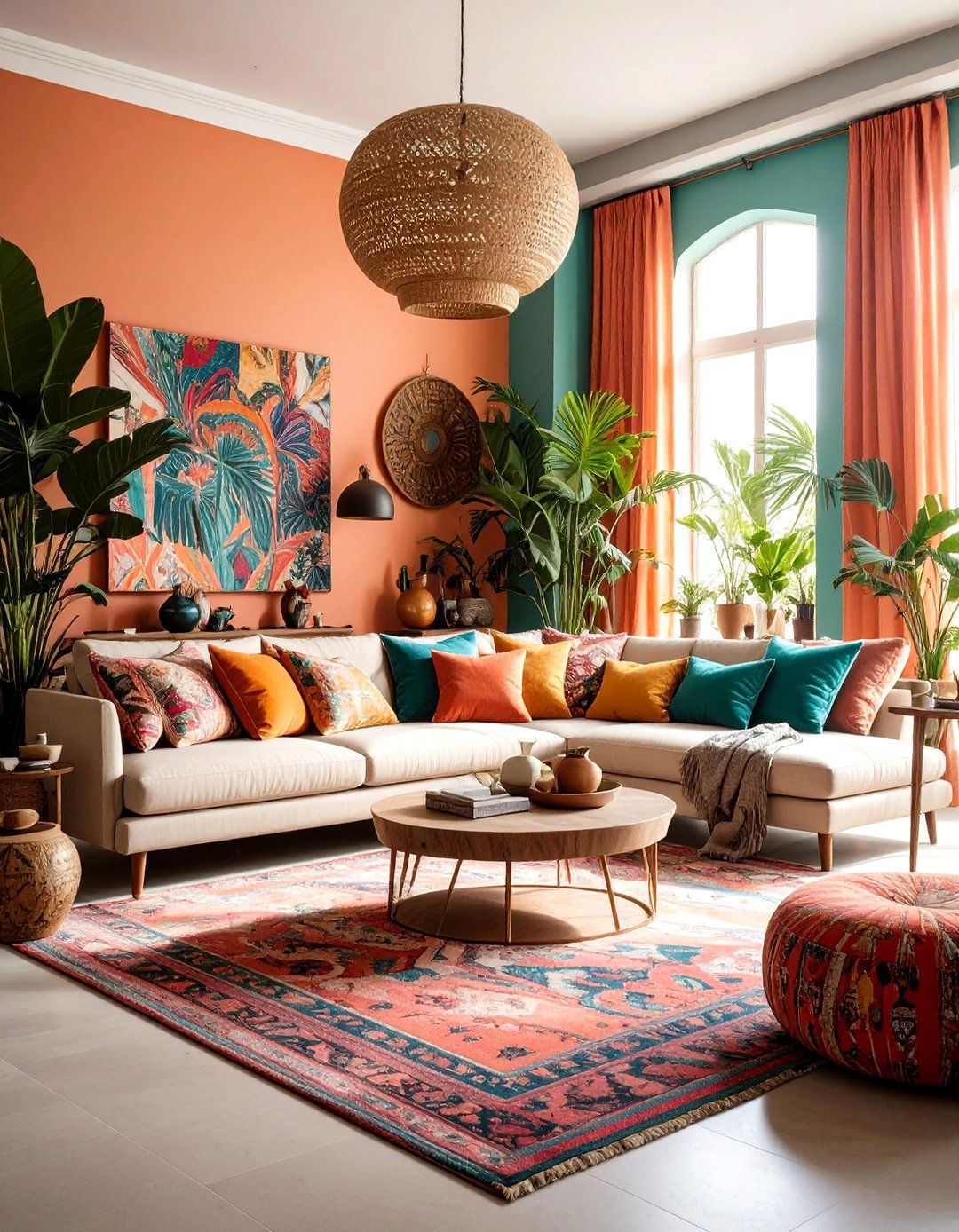 Maximalist Living Room Expression - 30 living room furniture design ideas
