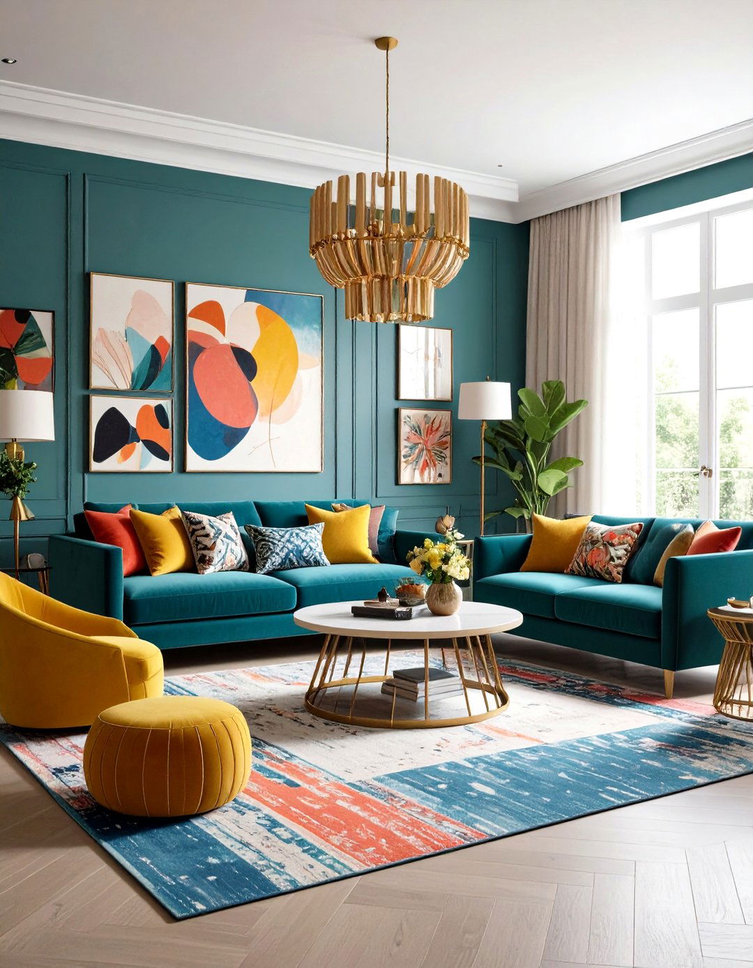 Maximalist Paradise Living Room - 30 decoration ideas for living room
