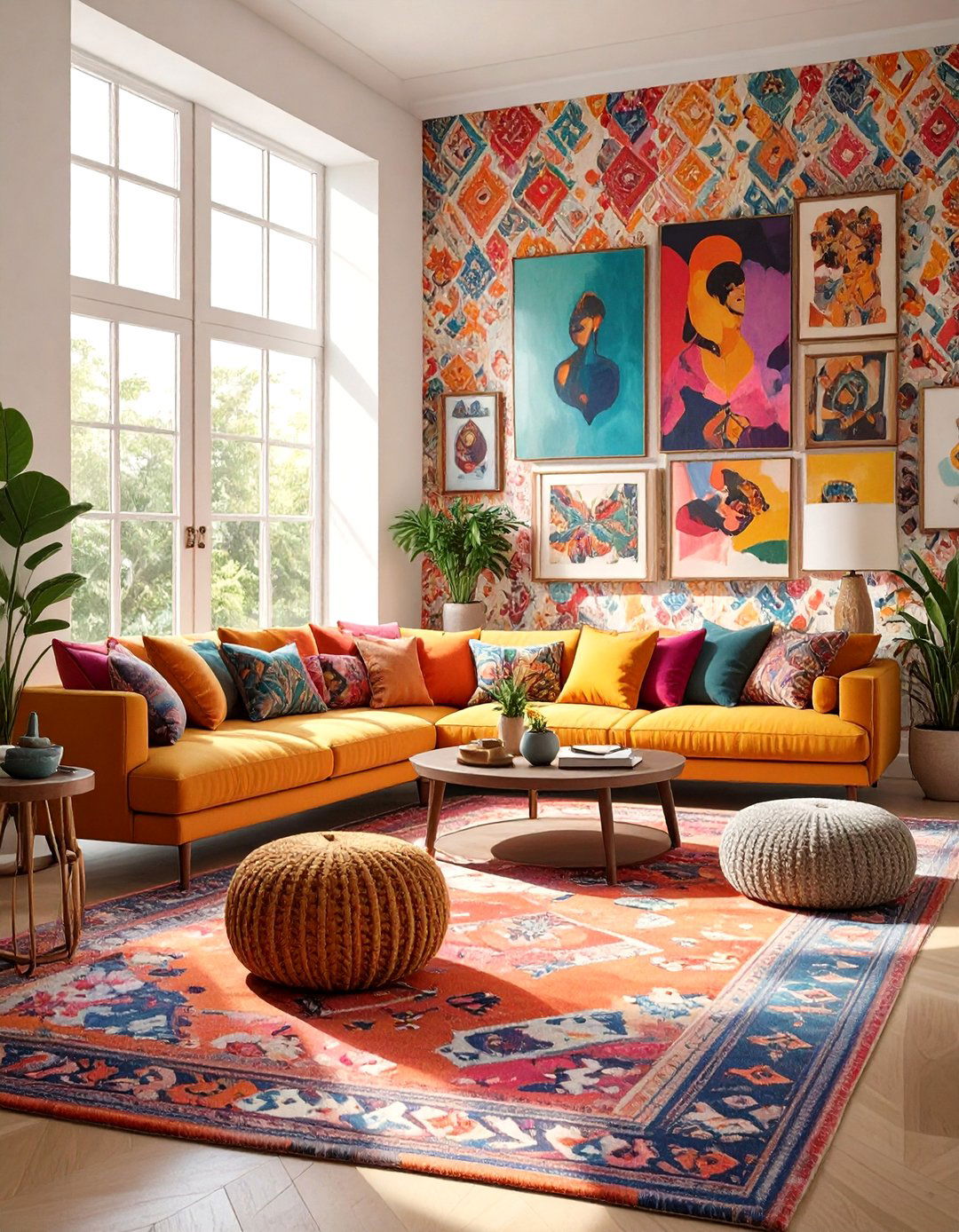 Maximalist Pattern Play - 30 colleges with interior design majors ideas