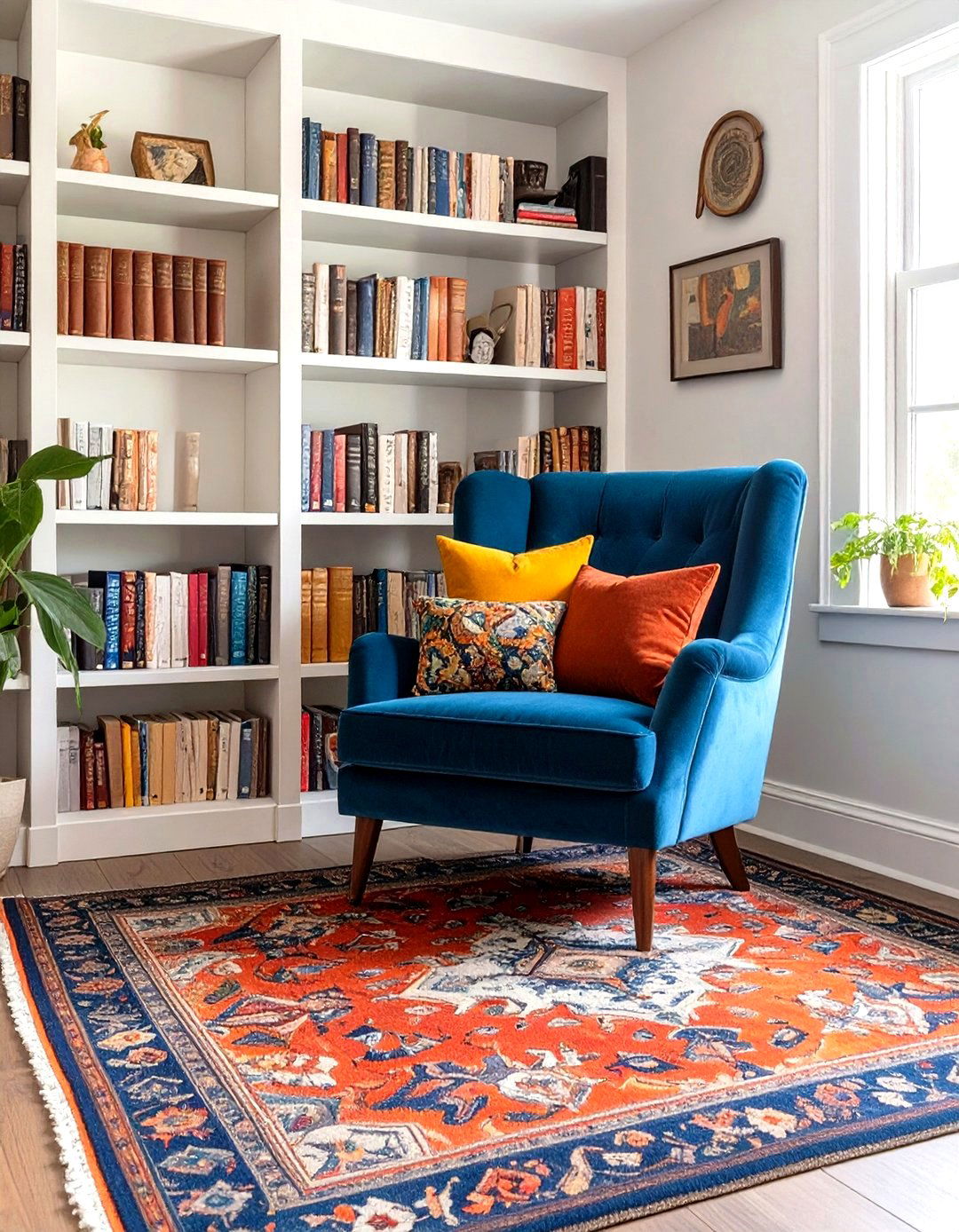 Maximalist Reading Nook - 30 home design furniture ideas