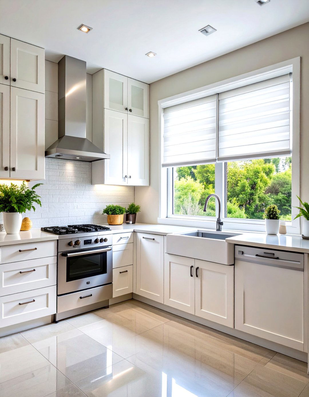 Maximizing Views with Perfect Fit Blinds - 30 kitchen blinds ideas