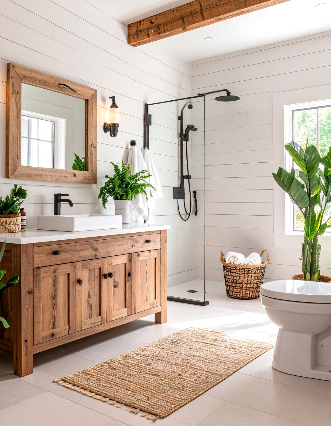 Mediterranean Blue and White Bathroom - 30 50 small bathroom ideas with shower and toilet