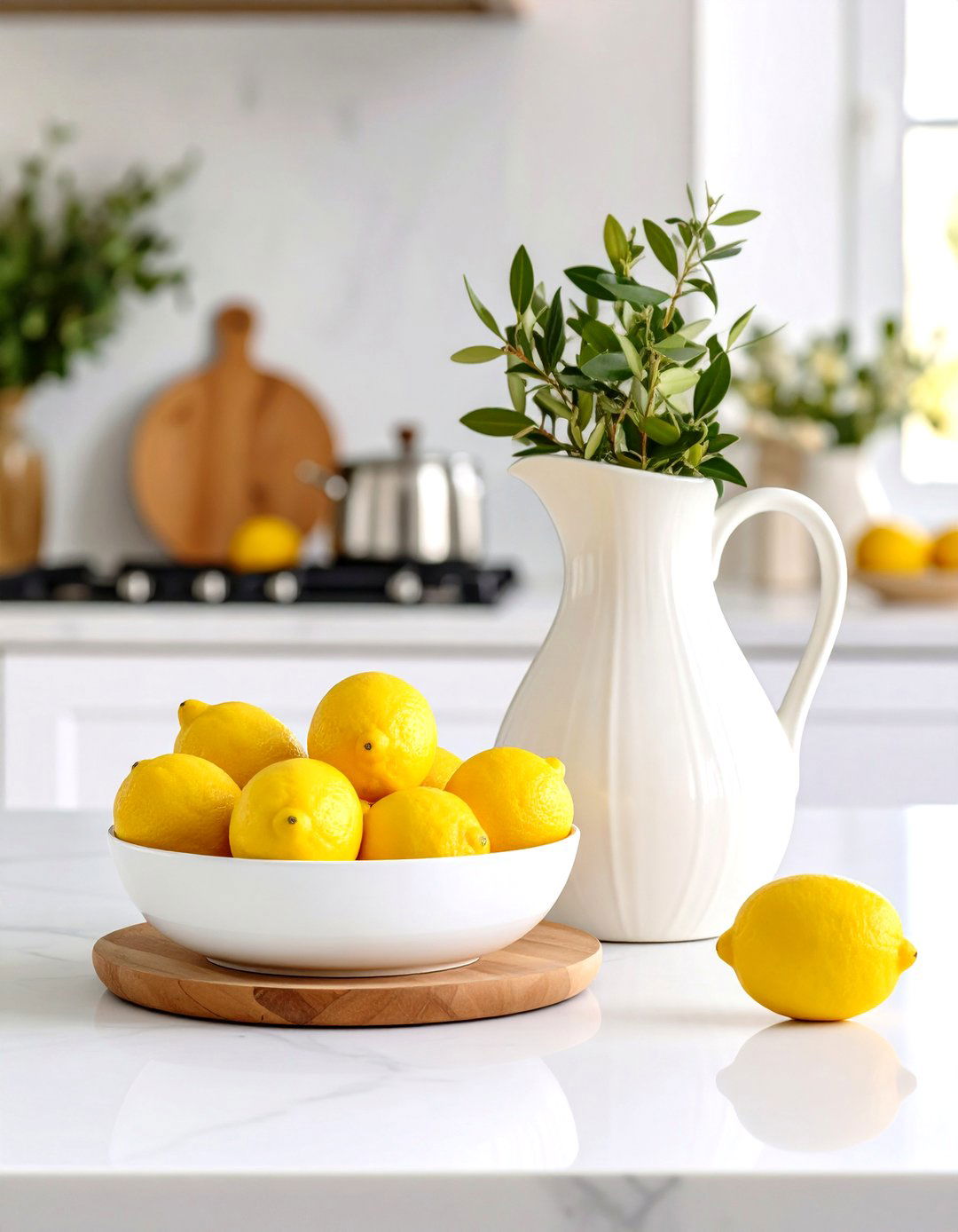 Mediterranean Blue and White - 30 kitchen table decorations ideas