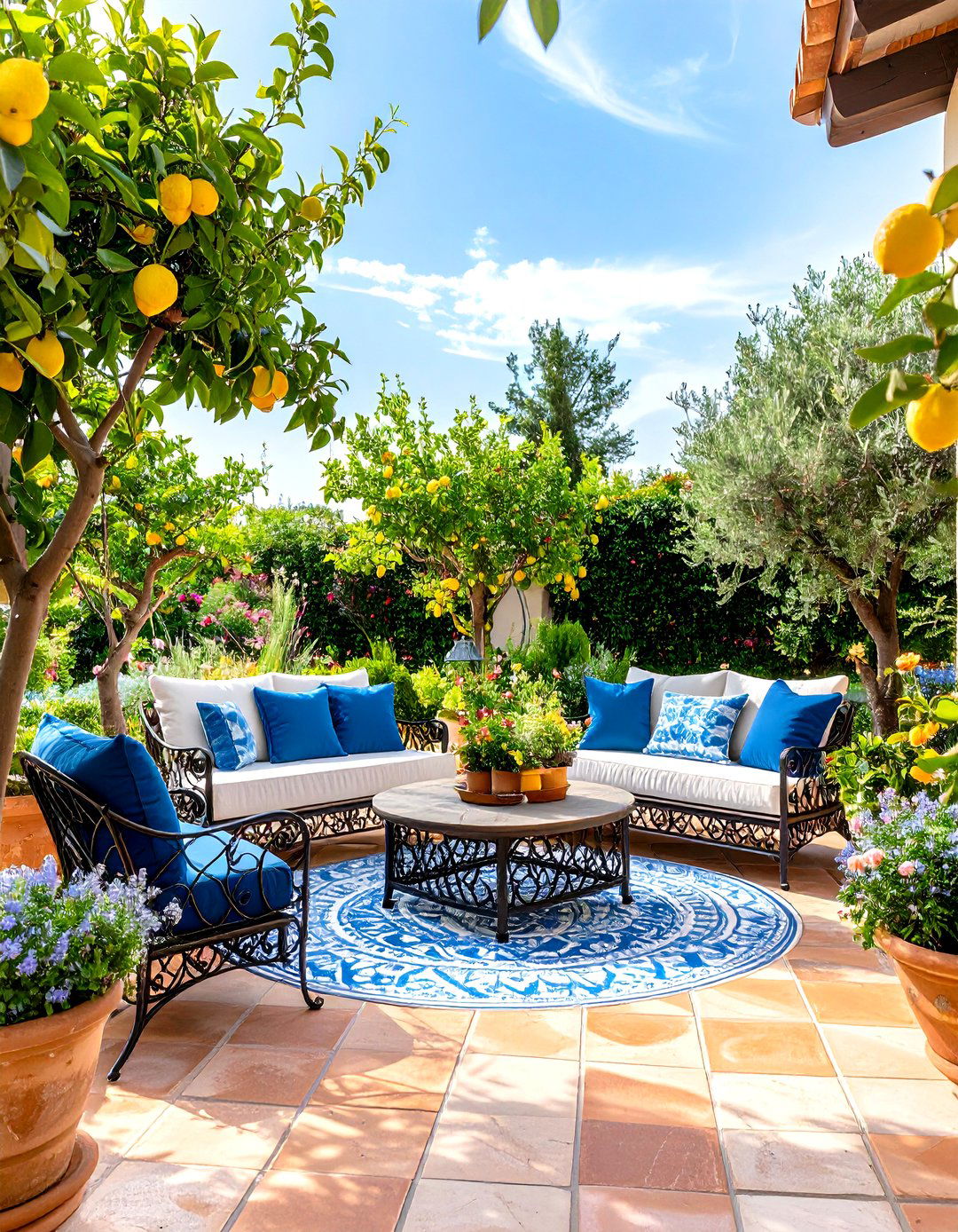 Mediterranean Inspired Outside Patio - 30 outside patio ideas