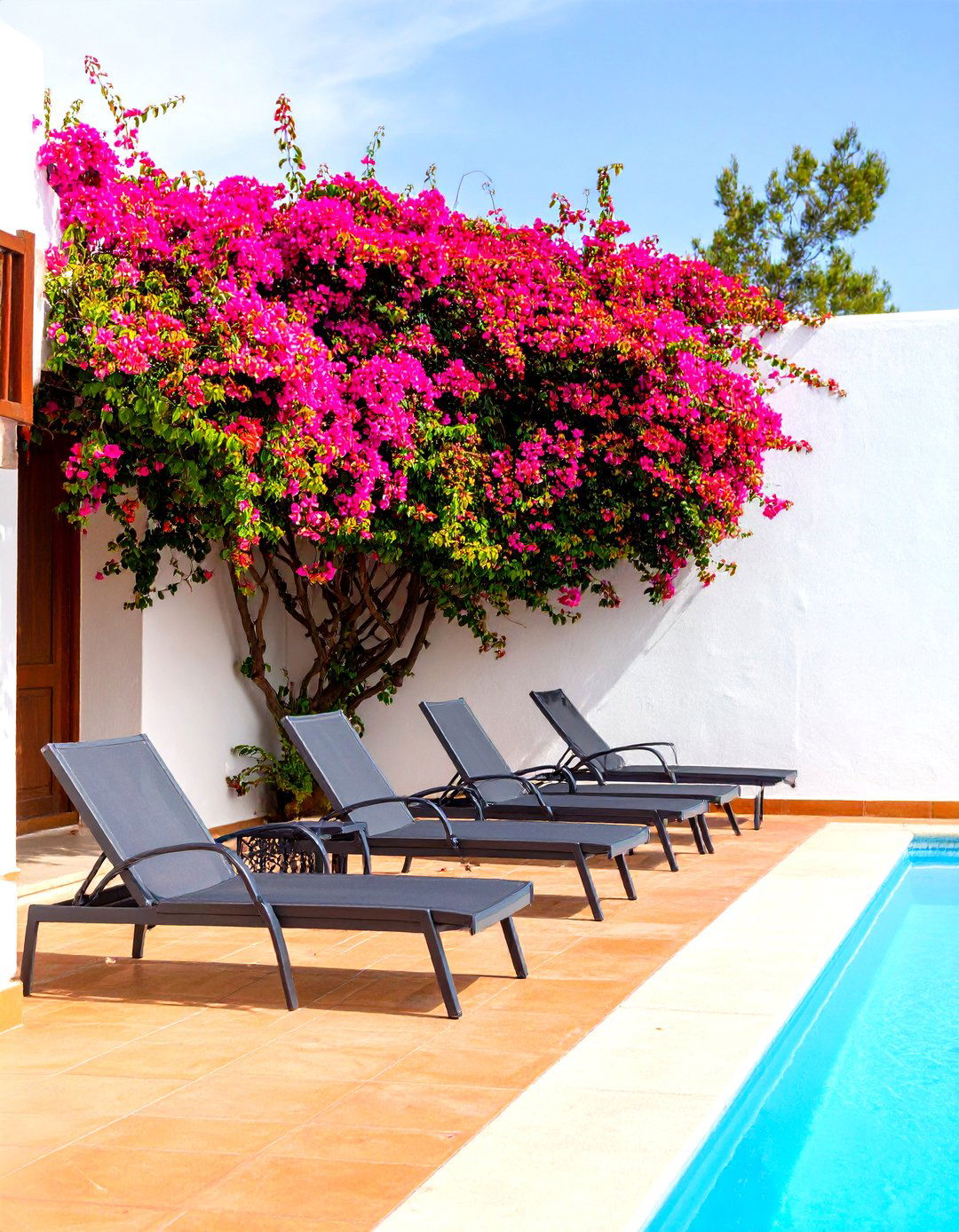 Mediterranean Inspired Pool Patio - 30 pool patio ideas