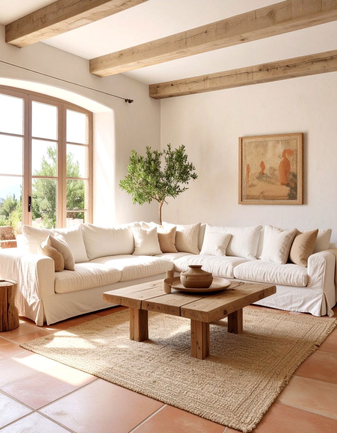 Mediterranean Living Room Villa - 30 big living room ideas