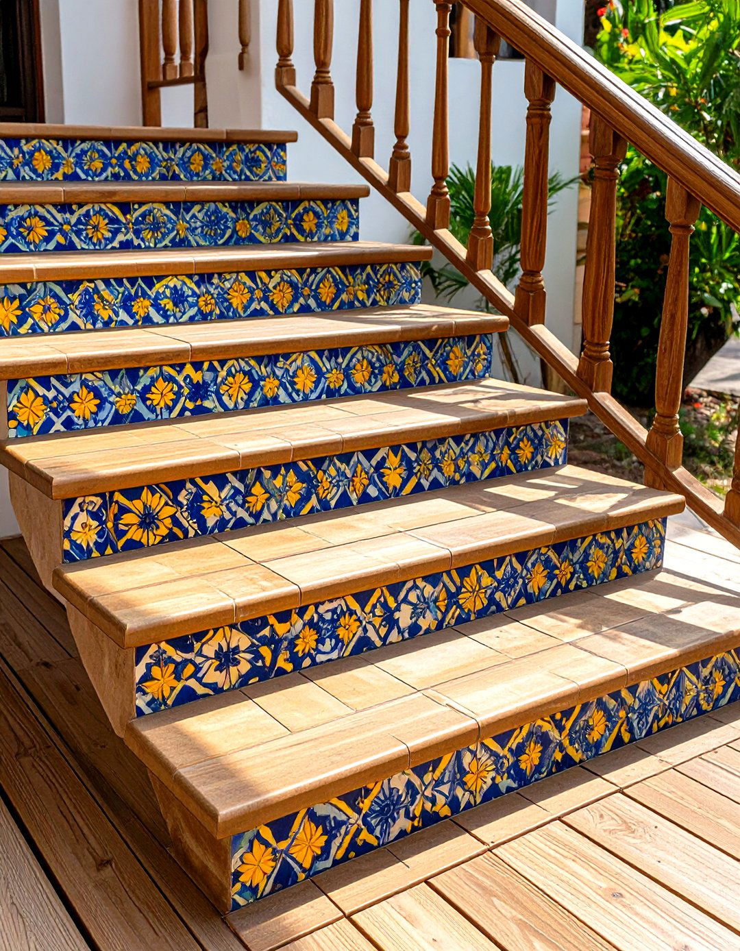 30 Deck Steps Ideas to Improve Your Outdoor Access - We Love Home Blog