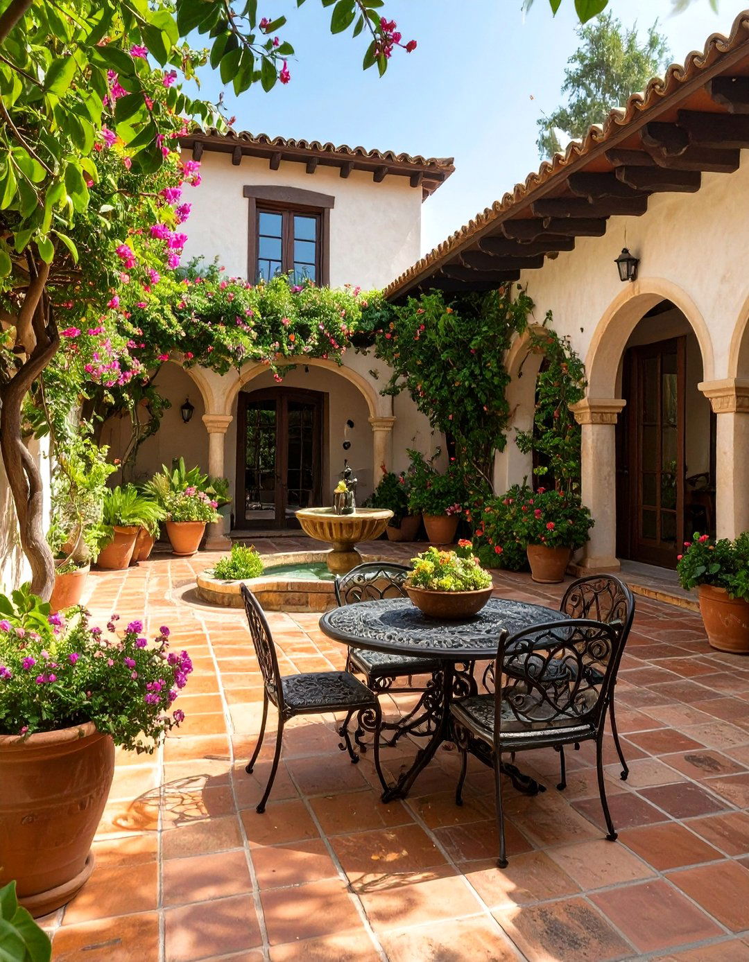 Mediterranean Style Courtyard - 30 best free home design software ideas