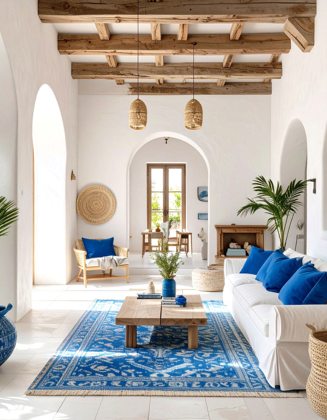 Mediterranean Style Living Room - 30 interior design photo ideas
