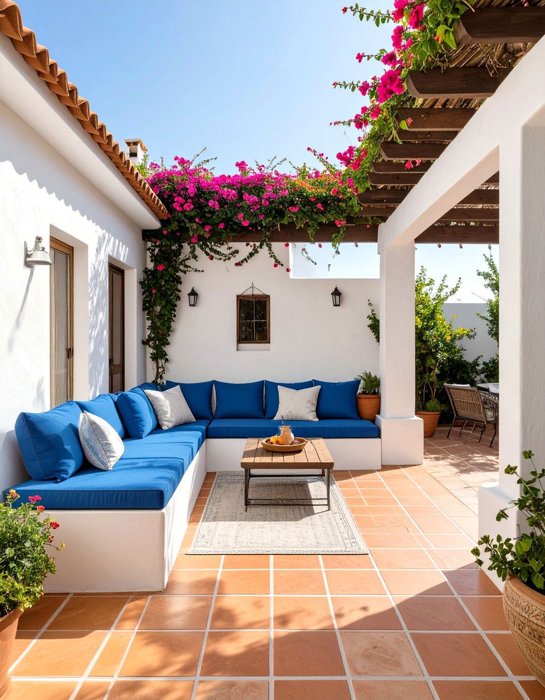 Mediterranean Terrace Inspiration - 30 ai small backyard design ideas