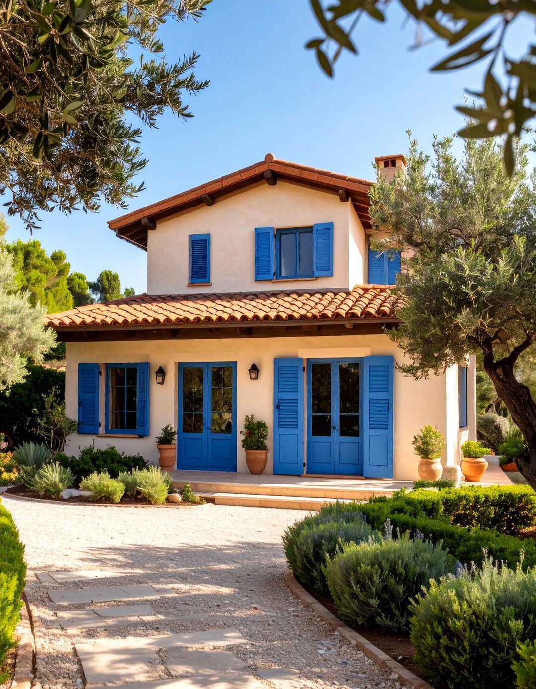 Mediterranean Villa Bungalow - 30 bungalow house design ideas