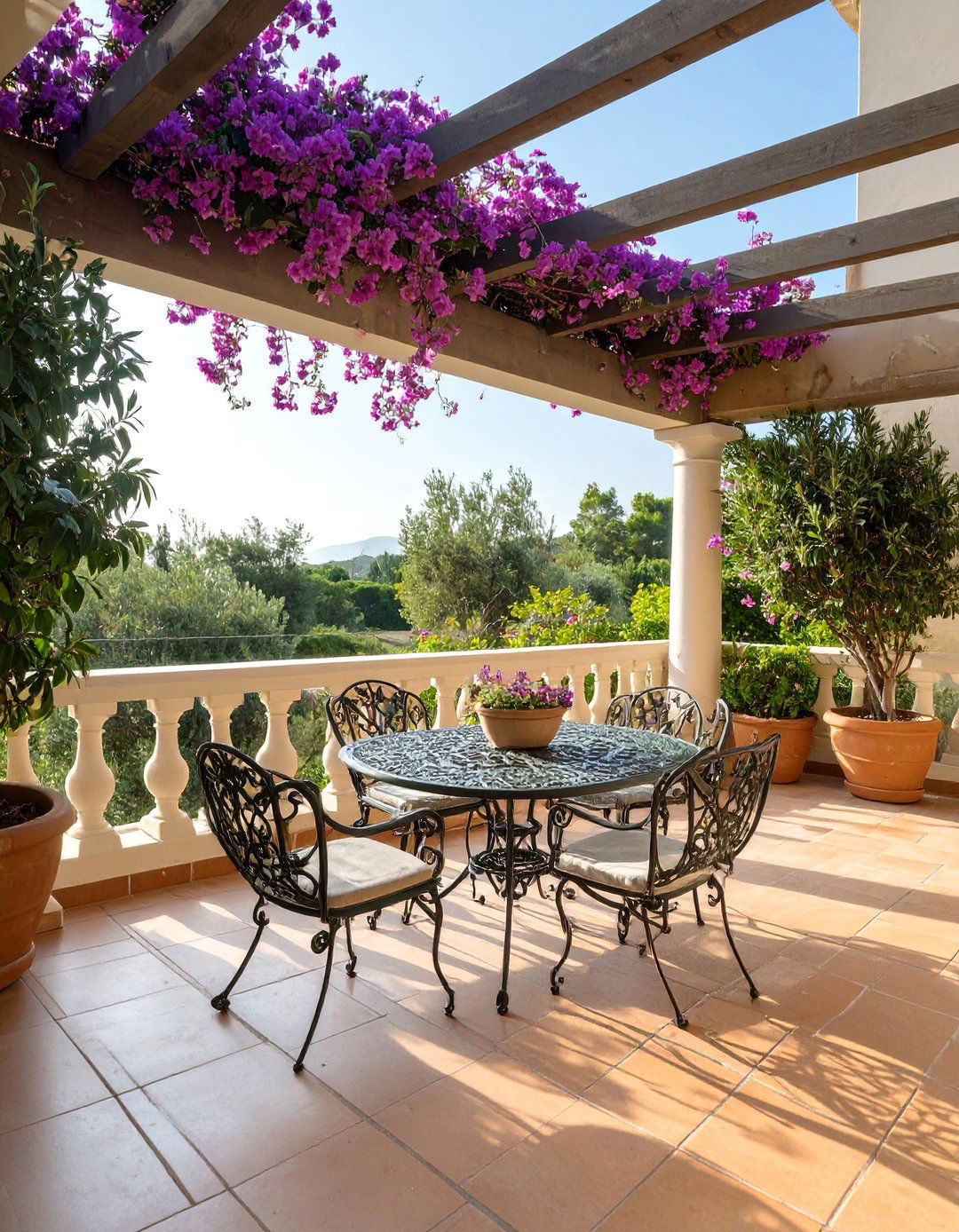 Mediterranean Villa Deck Furniture - 30 deck furniture ideas