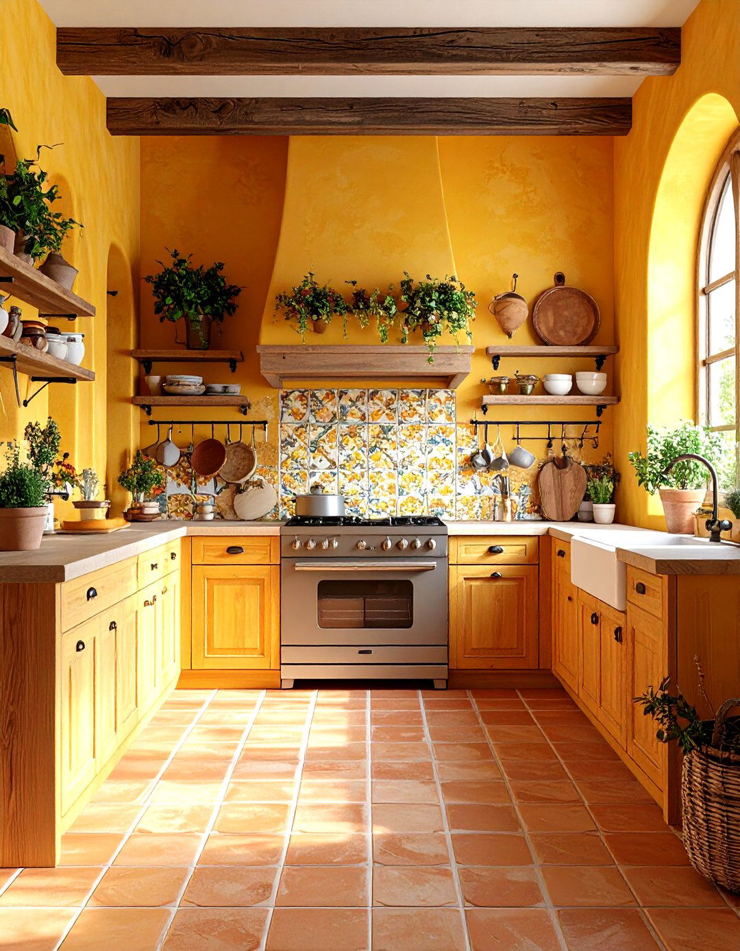 Mediterranean Villa Kitchen - 30 kitchen redo ideas
