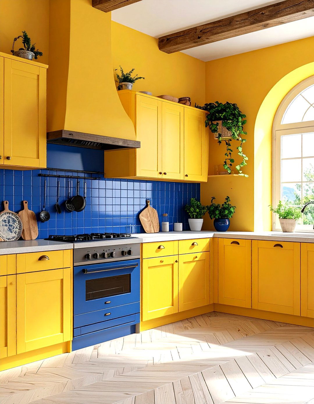 Mediterranean Villa Kitchen Design - 30 interior design color palette generator ideas