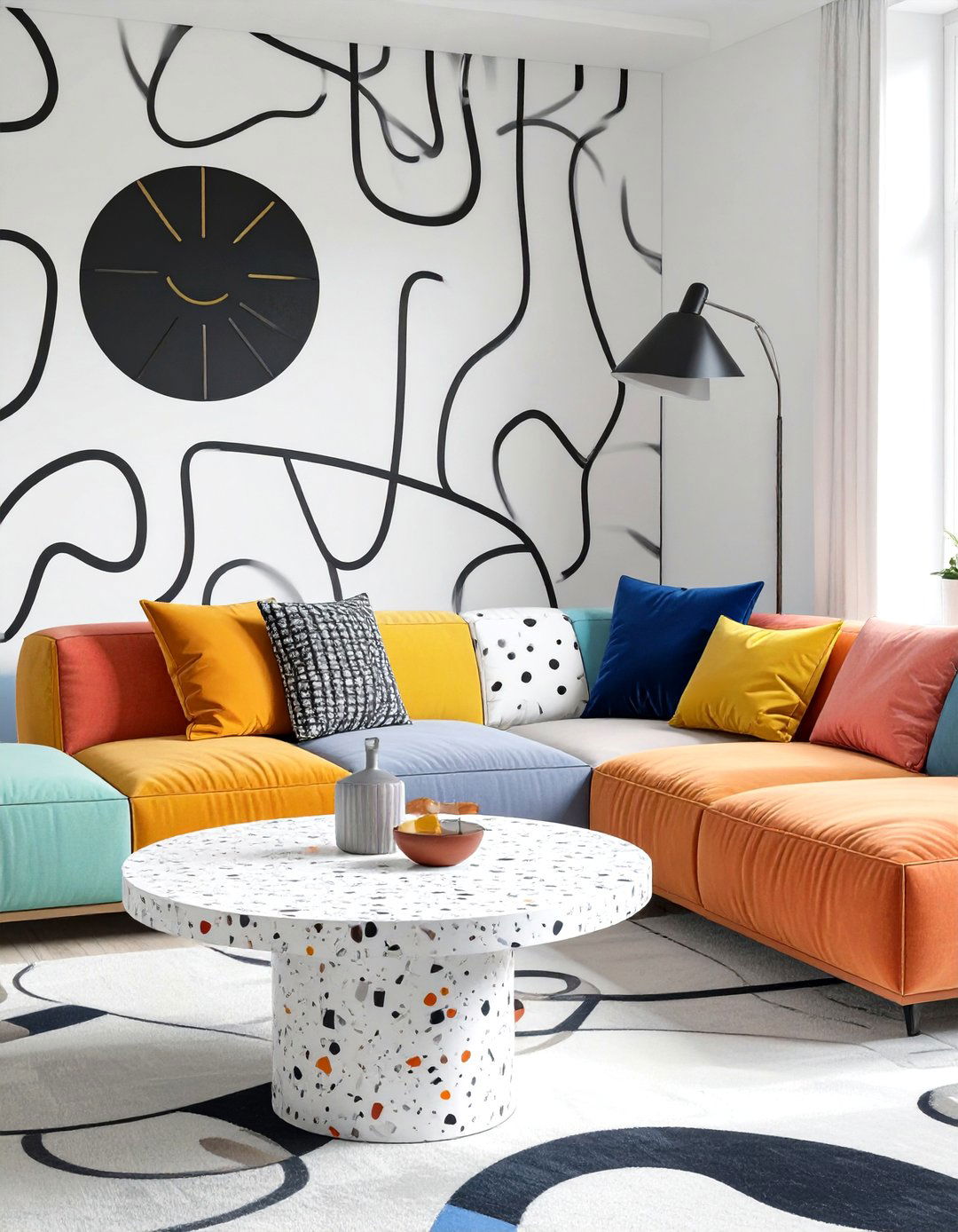 Memphis Design Playfulness - 30 interior design masters ideas
