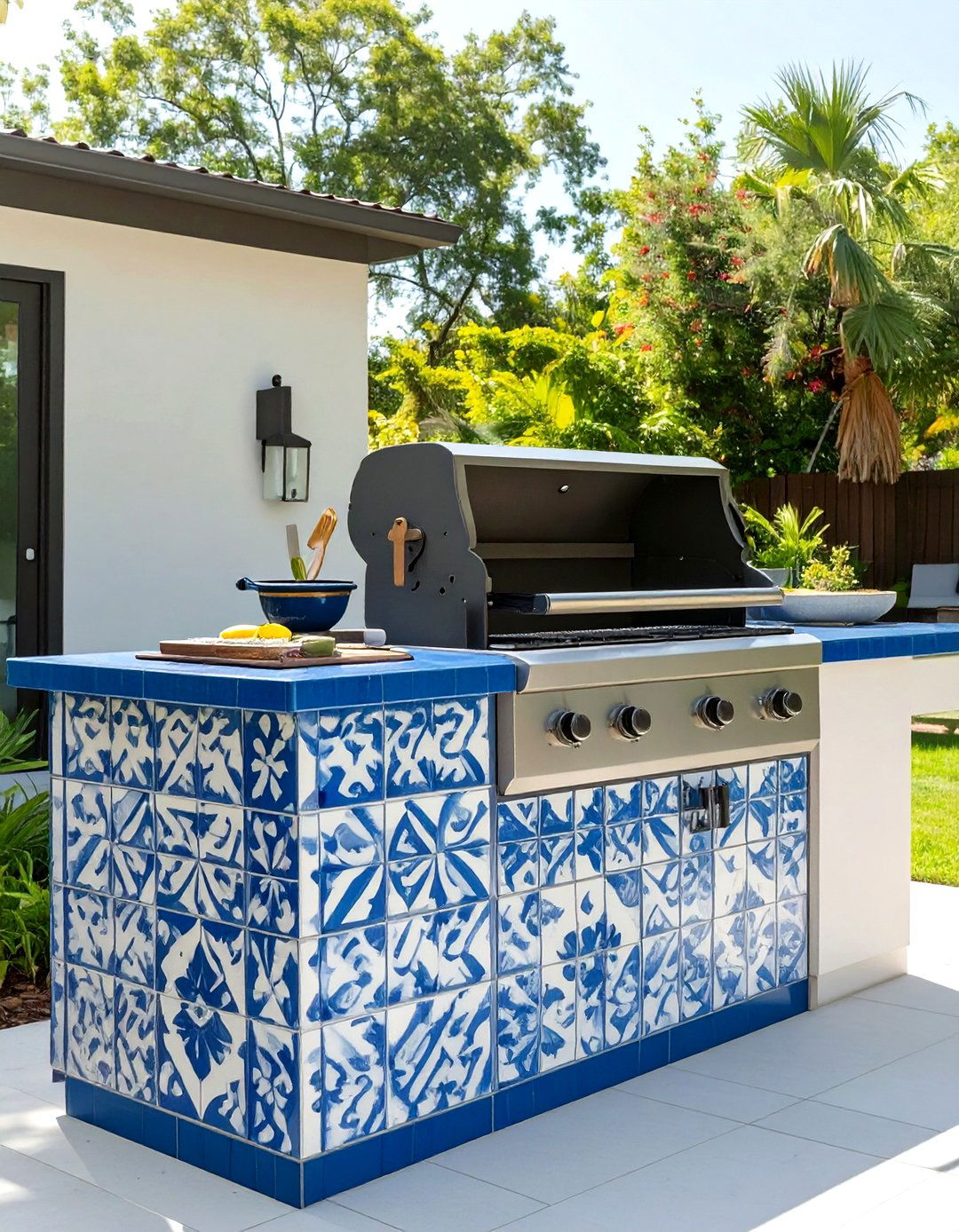 Metal Frame Outdoor Kitchen - 30 simple outdoor kitchen ideas