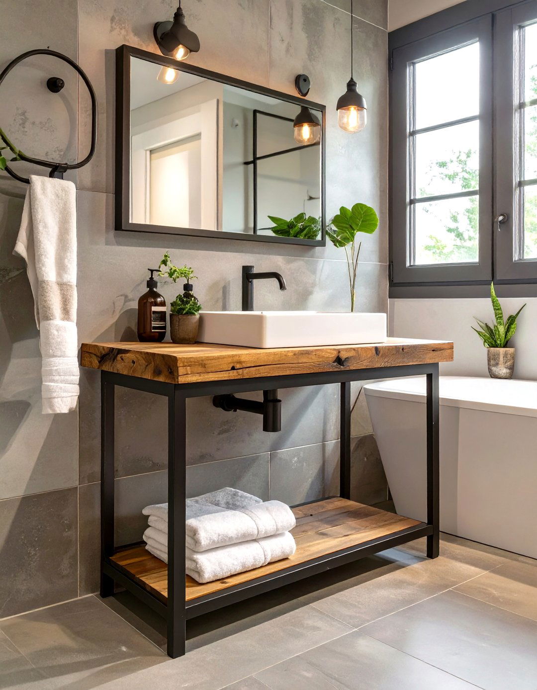 Small Window Vanity 30 Small Bathroom Vanity Designs for Every Budget - We Love Home Blog