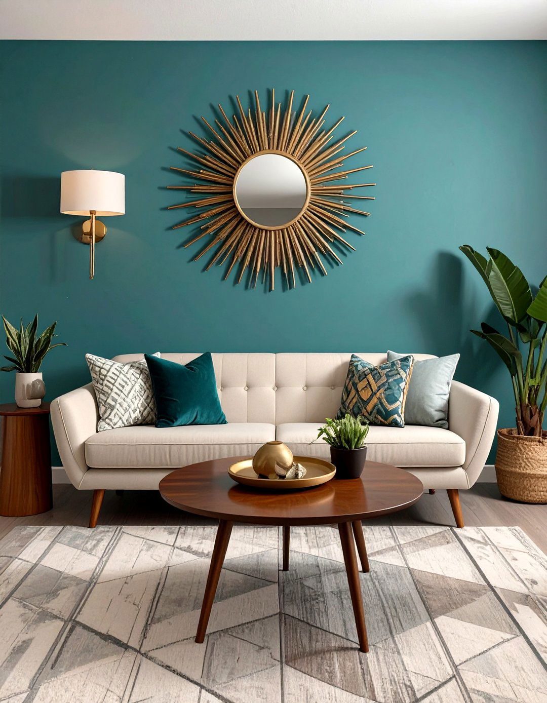 Mid Century Modern Basement - 30 basement furniture ideas