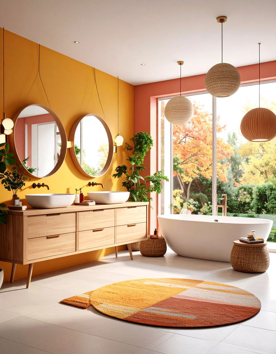 Mid Century Modern Bathroom - 30 design a bathroom ideas