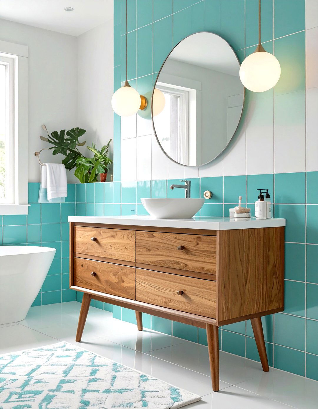 Mid Century Modern Bathroom Revival - 30 ideas for bathroom remodel