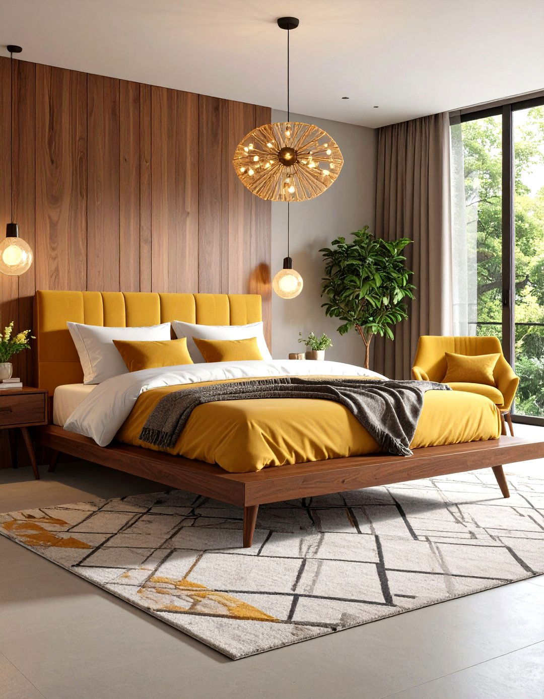 Mid Century Modern Bedroom - 30 elegant master bedroom ideas
