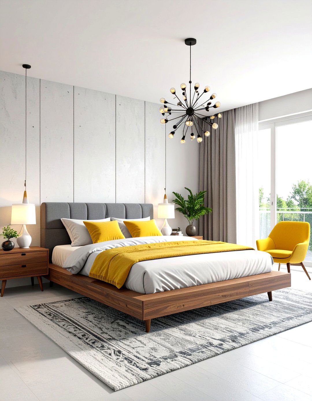 Mid Century Modern Bedroom - 30 elegant modern luxury bedroom design ideas