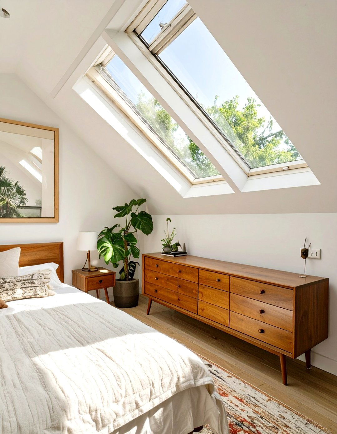 Mid Century Modern Bedroom Clerestory Windows - 30 bedroom window ideas