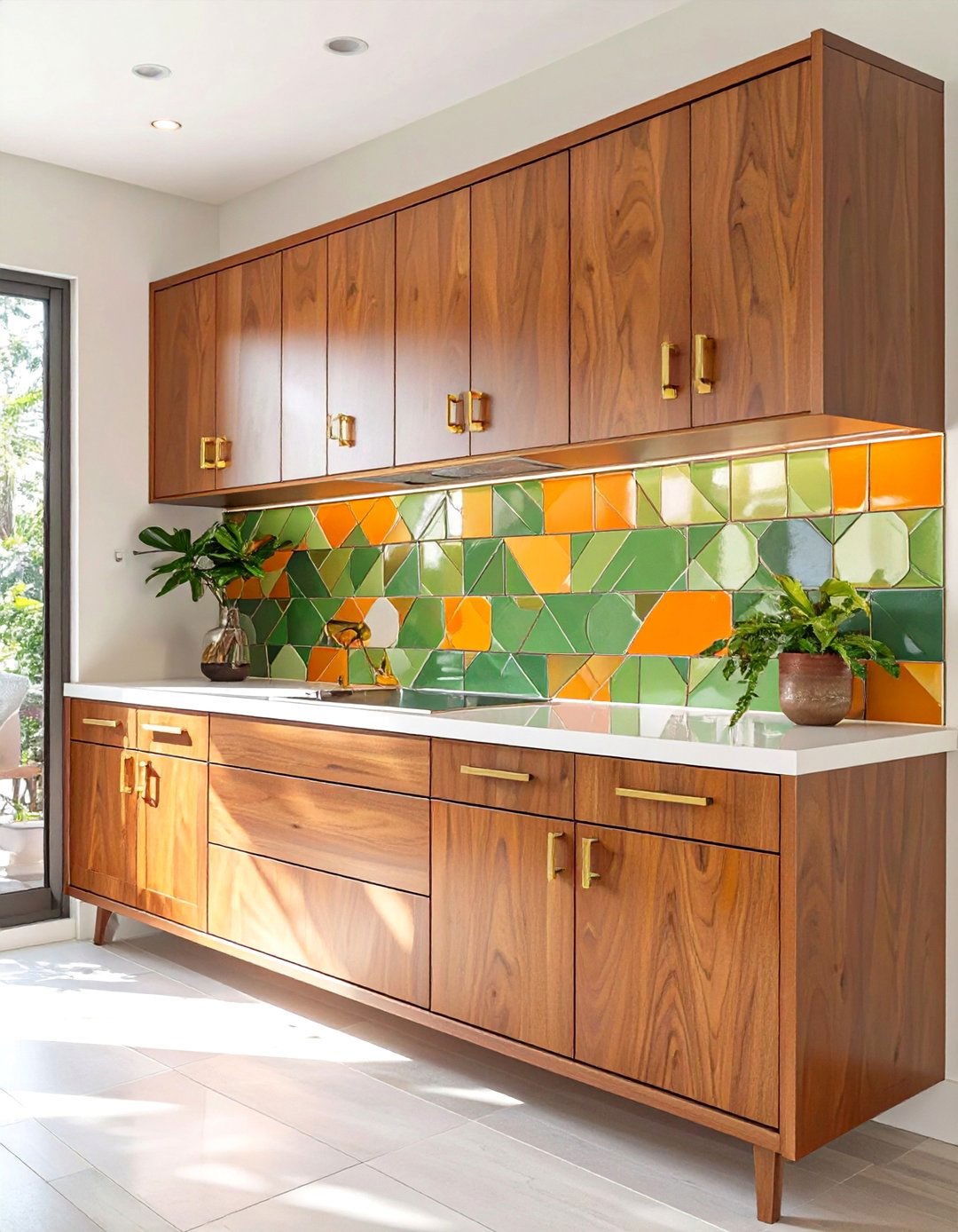 Mid Century Modern Butlers Pantry - 30 butlers pantry ideas