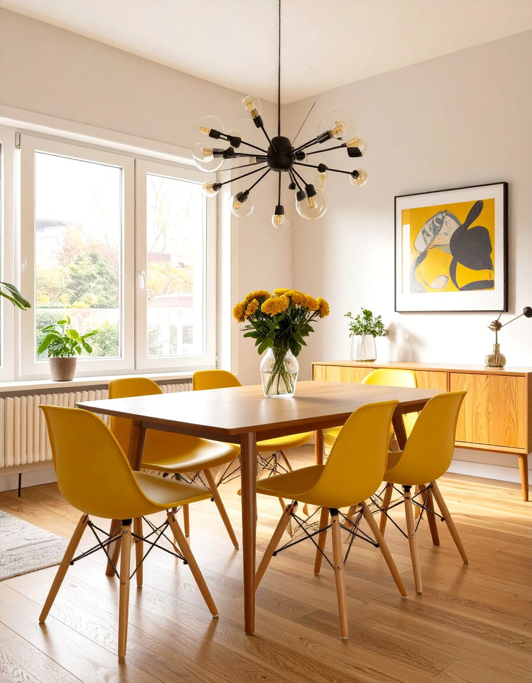 Mid Century Modern Dining Room - 30 interior design help ideas