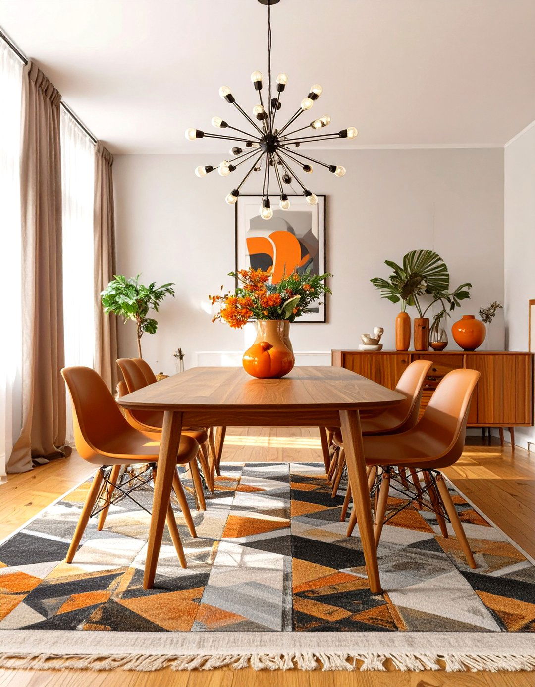 Mid Century Modern Dining Room - 30 interior design pictures ideas