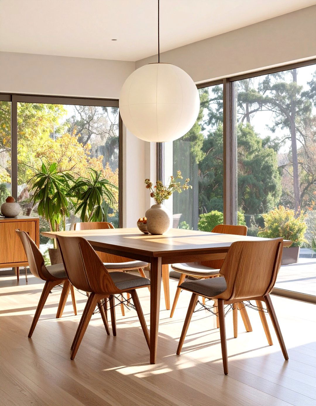 Mid Century Modern Dining Room - 30 free home design ideas
