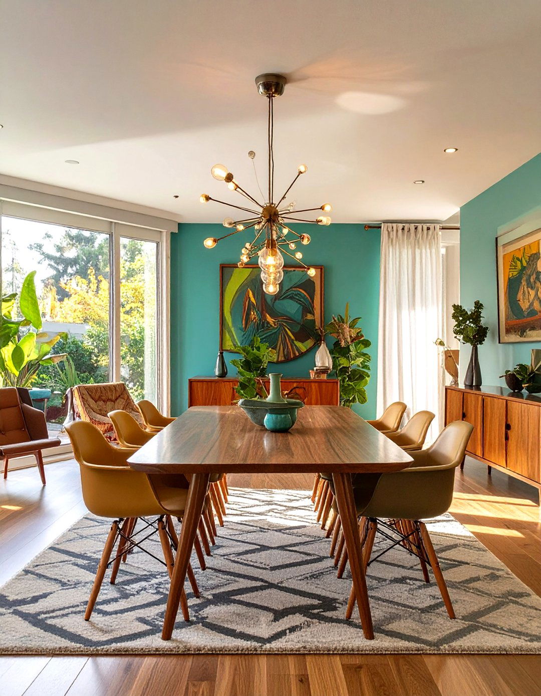 Mid Century Modern Dining Room - 30 home design furniture ideas