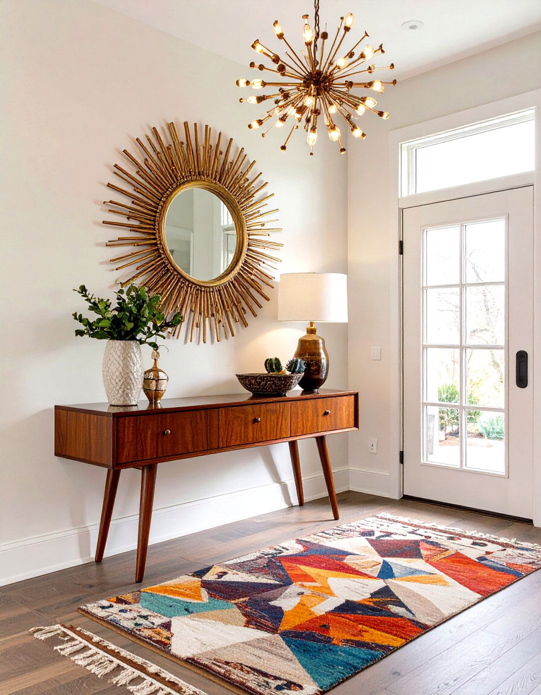 Mid Century Modern Entryway - 30 home entryway ideas