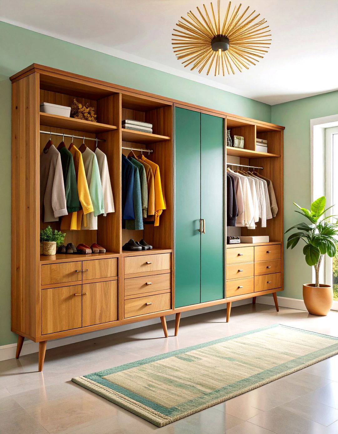 Mid Century Modern Hallway Closet - 30 hallway closet ideas
