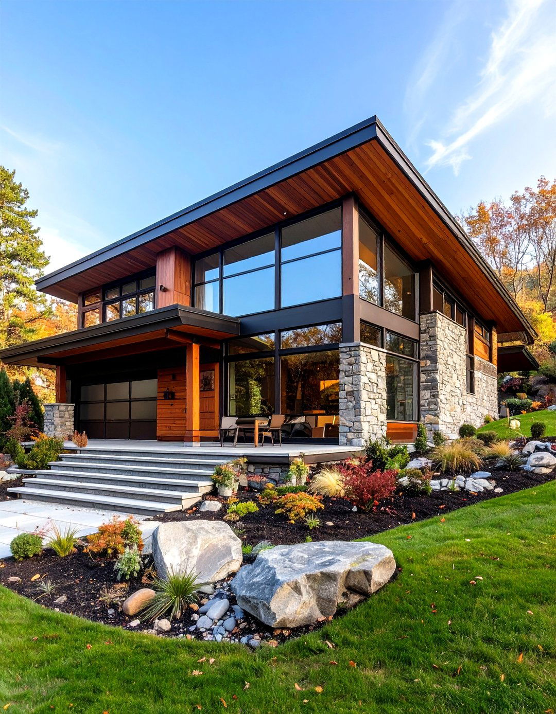 Mid Century Modern House Design - 30 2 storey house design ideas