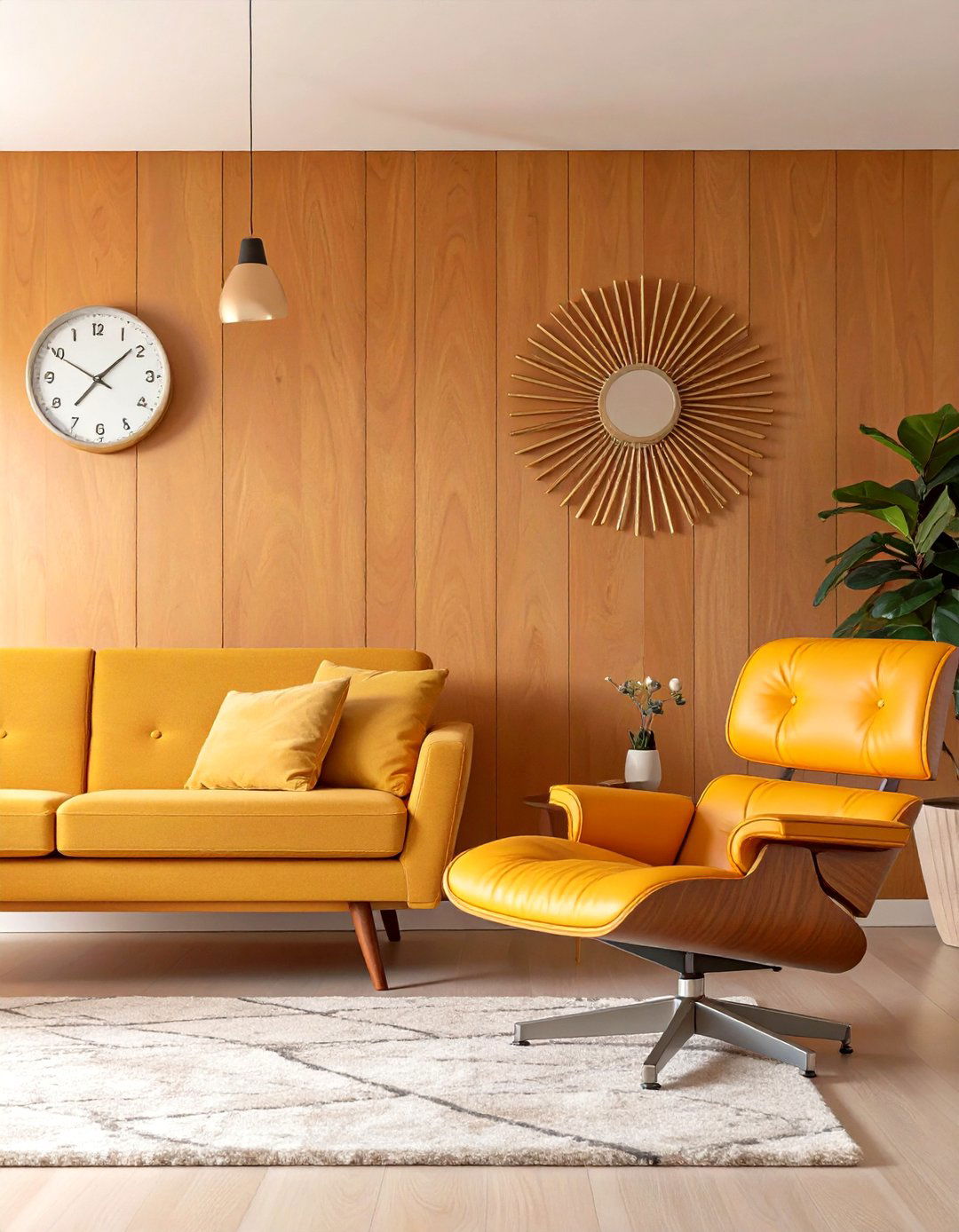 Mid Century Modern Interior Design - 30 interior design styles list ideas