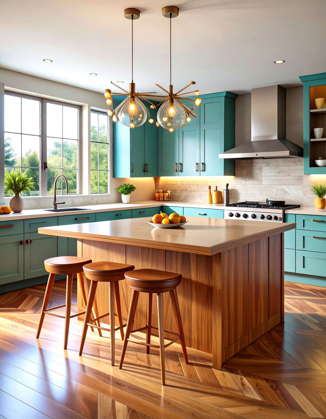 Mid Century Modern Kitchen Island - 30 island kitchen ideas