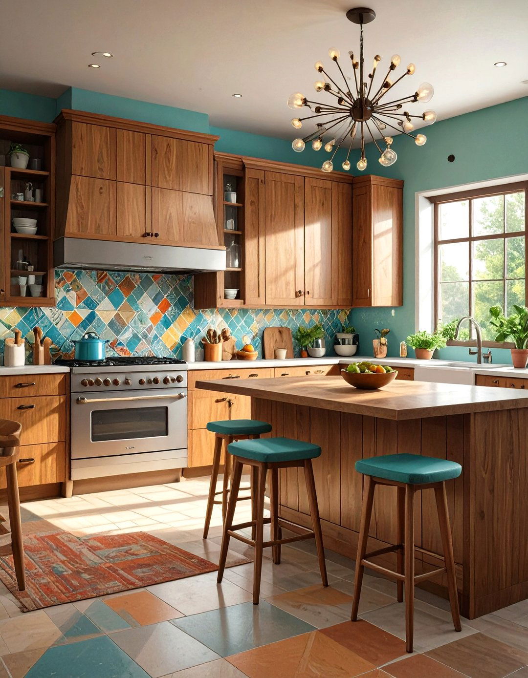 Mid Century Modern Kitchen Revival - 30 modern kitchen decor ideas