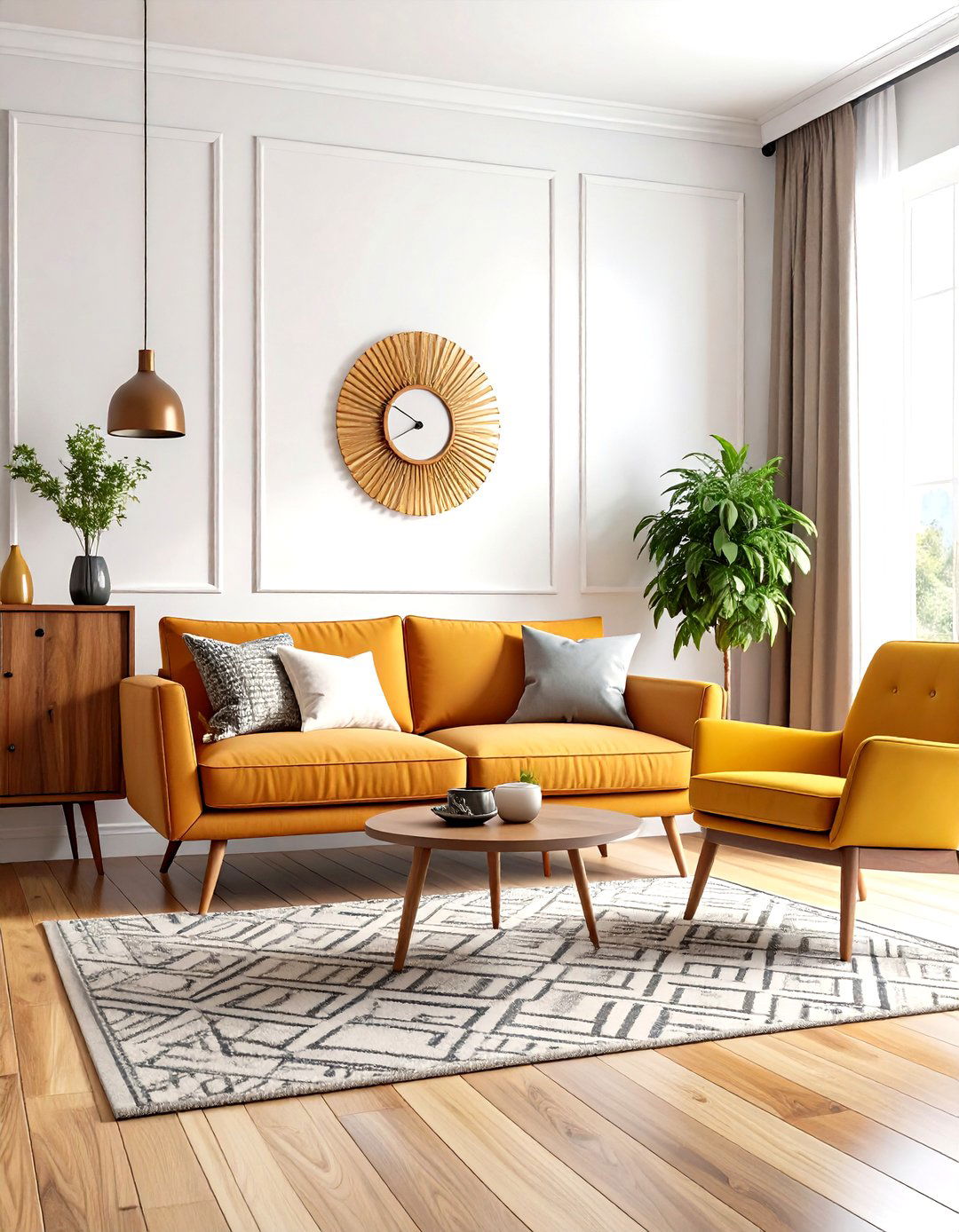 Mid Century Modern Living Room - 30 home decor ideas for living room