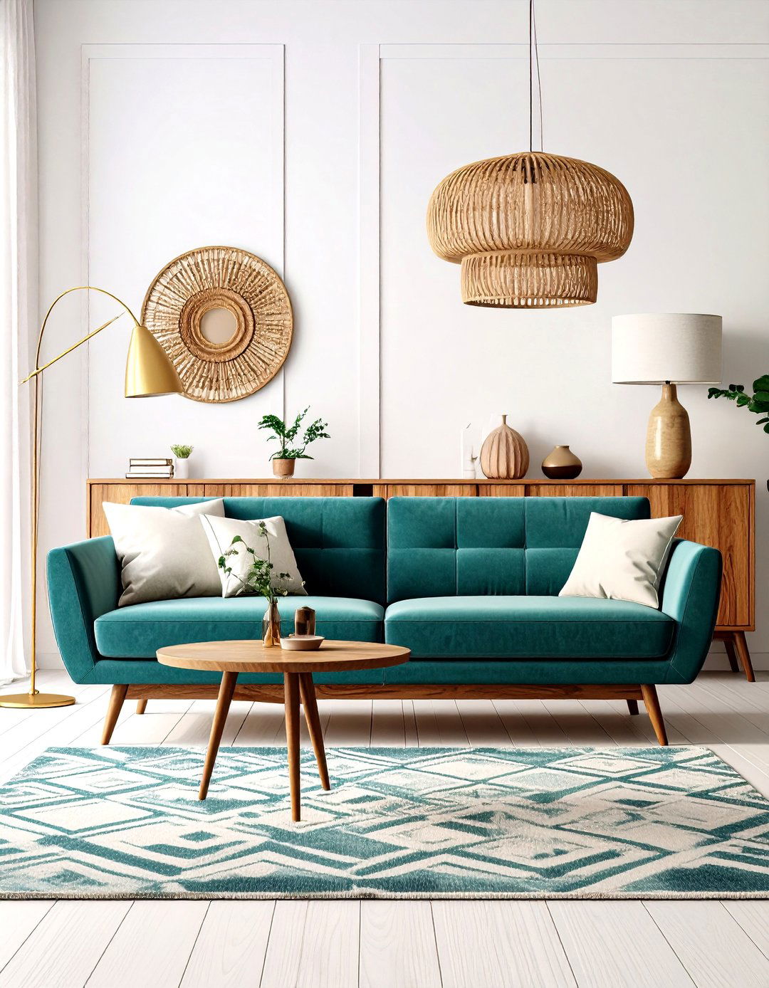 Mid Century Modern Living Room - 30 interior design living room ideas