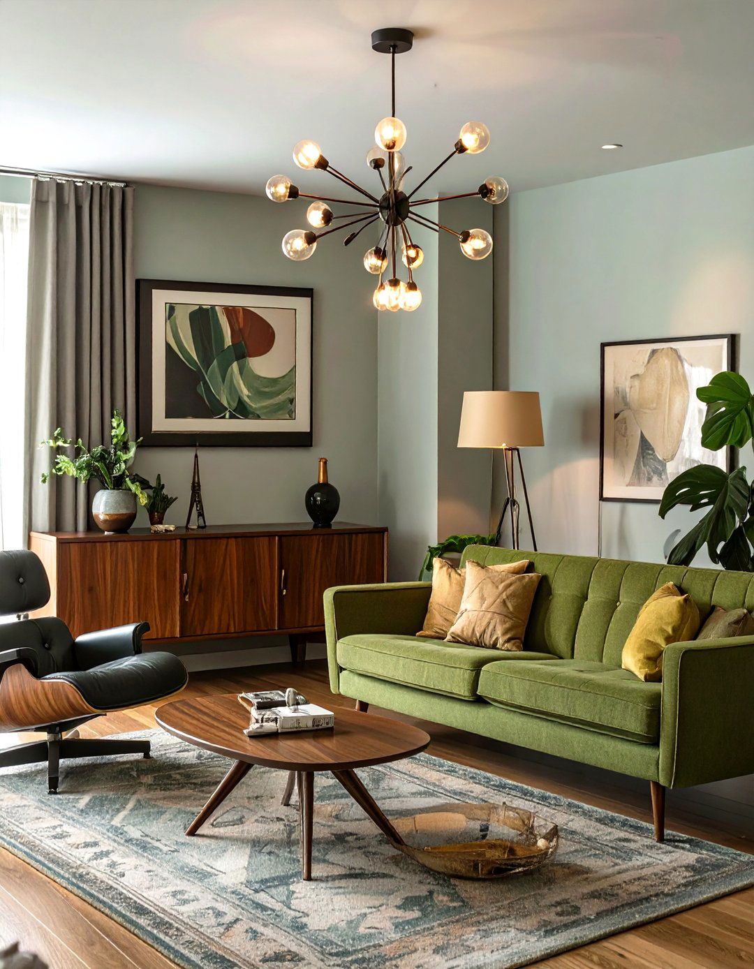 Mid Century Modern Living Room - 30 modern luxury modern living room design ideas