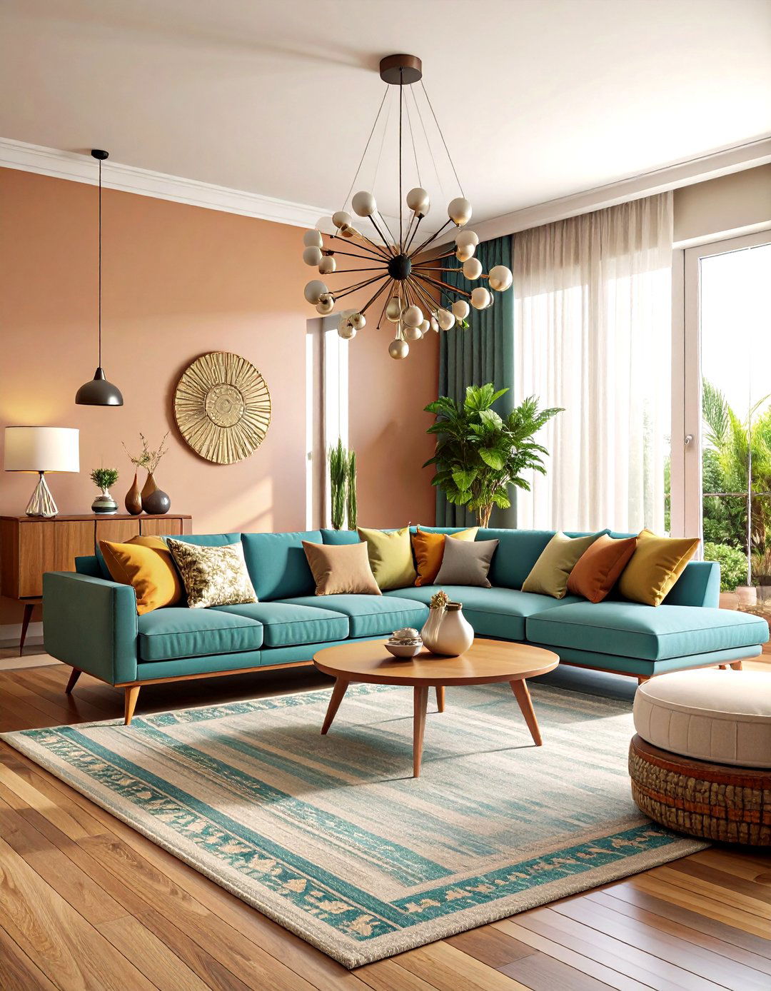 Mid Century Modern Living Room - 30 decorating ideas for living room