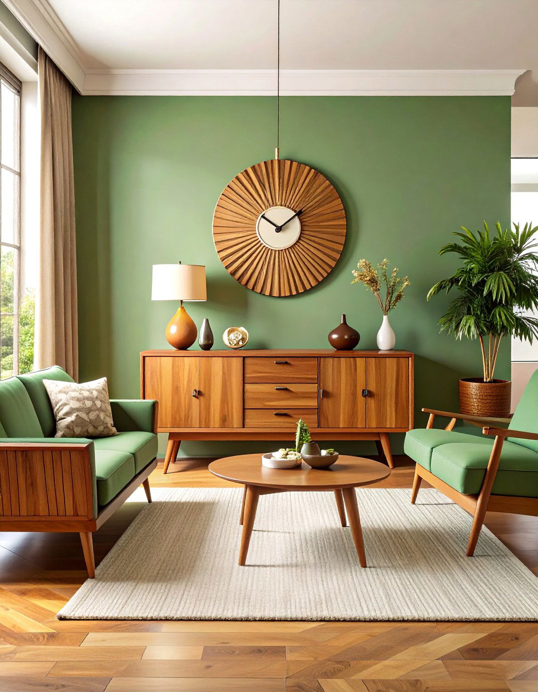 Mid Century Modern Living Room - 30 aesthetic living room ideas