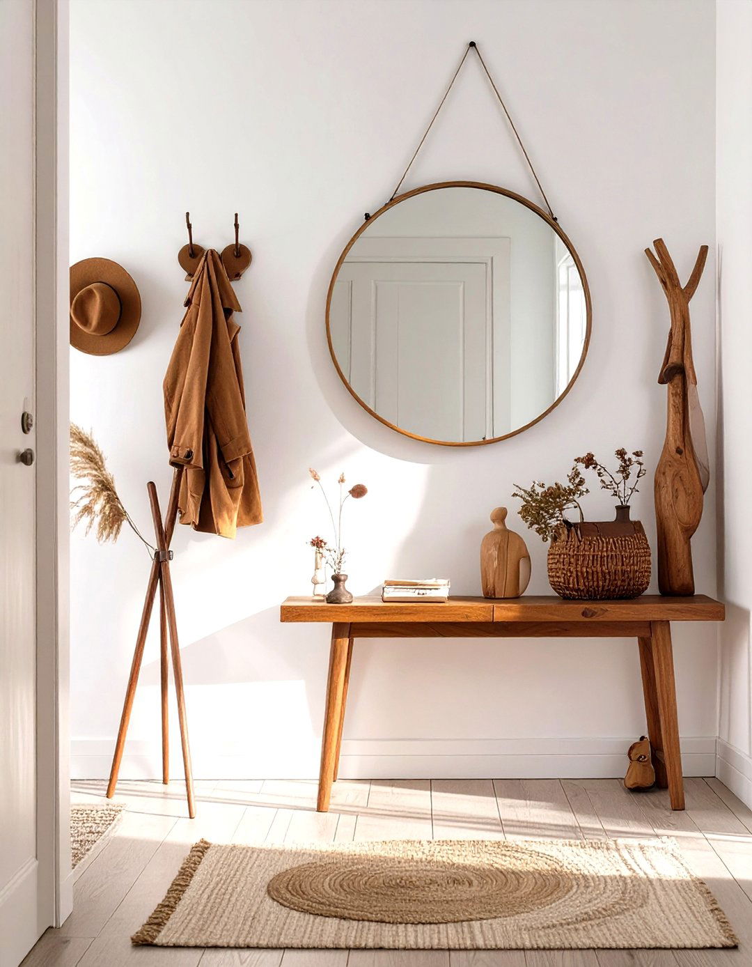 Mid Century Modern Minimalist Entryway - 30 minimalist home design ideas