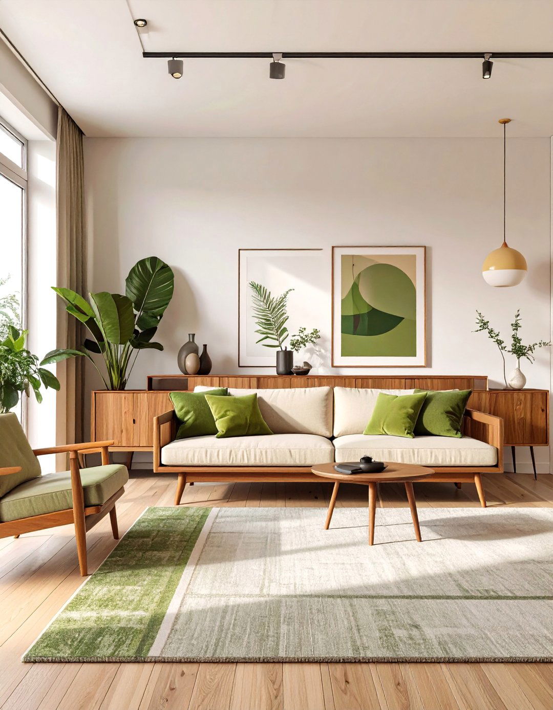 Mid Century Modern Minimalist Living Room - 30 ai minimalist living room ideas