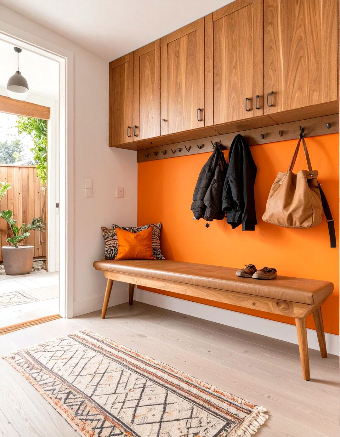 Mid Century Modern Mudroom - 30 mudroom inspiration