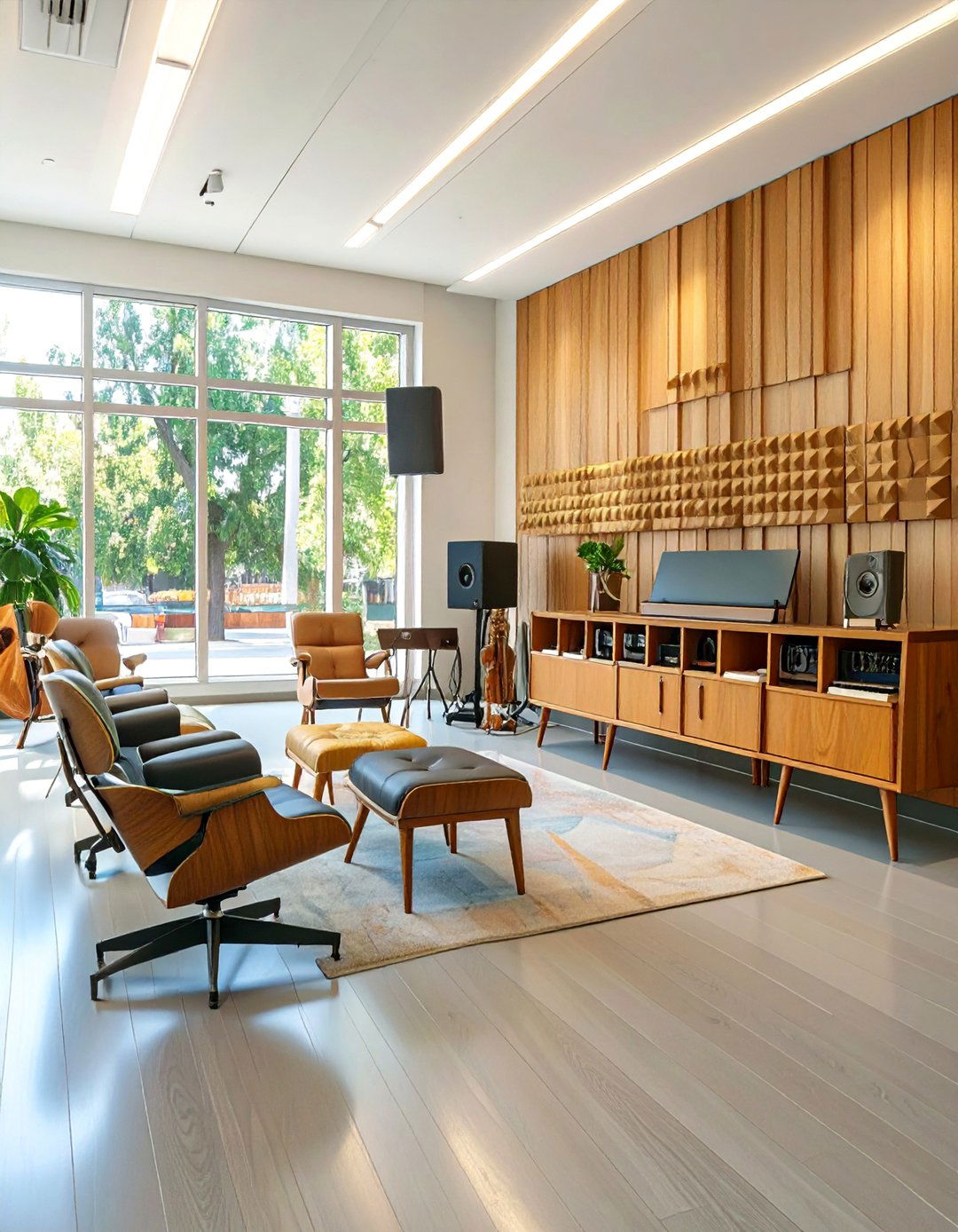 Mid Century Modern Music Room College - 30 colleges for interior design ideas