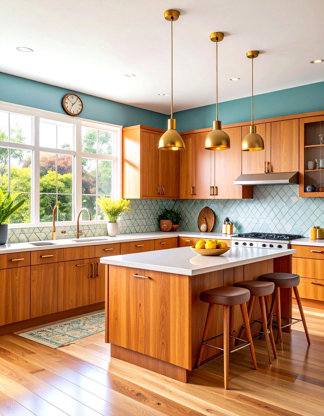 Mid Century Modern Revival - 30 kitchen cabinet ideas 2025