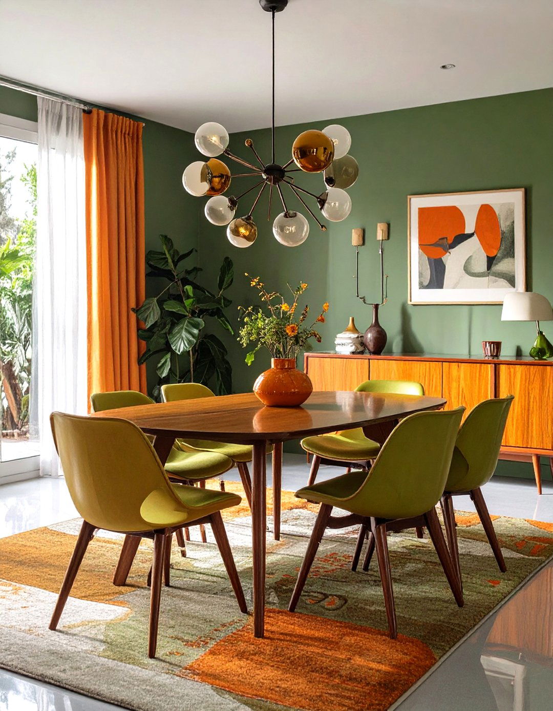 Mid Century Modern Rooms - 30 interior design concepts ideas